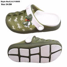 Hot Sale New Arrival Kids Clogs, EVA Clog with Bright-Colored TPE Upper